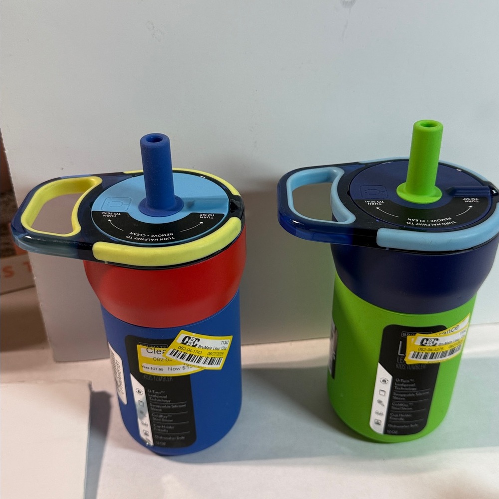 BrüMate Leap Leakproof Kids Tumbler - 12 oz NEW PAIR